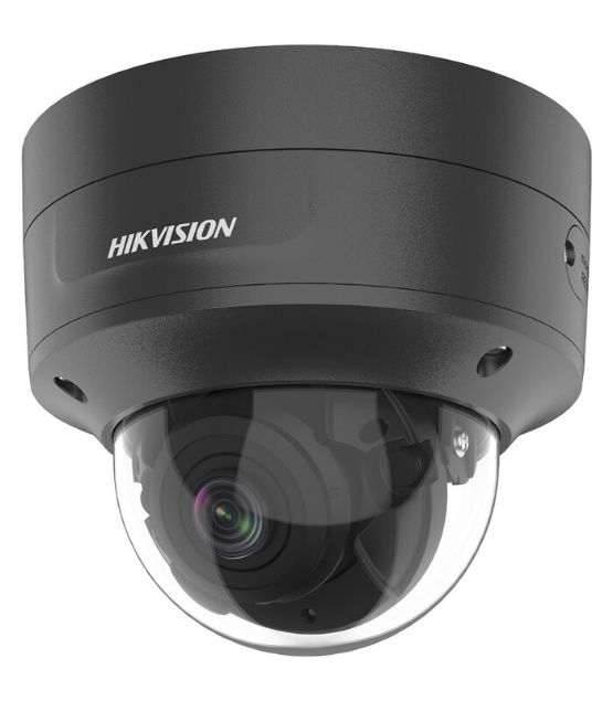 AcuSense IP dome kamera rezolucije 4MP i varifocal leće 2.8mm-12mm, crna