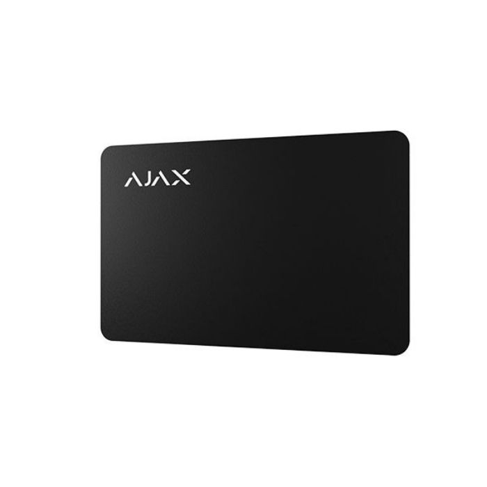 Ajax Pass BL (3pcs) Identifikacijska kartica za korisnika za aktivaciju i deaktivaciju sustava ,3 komada, crne
