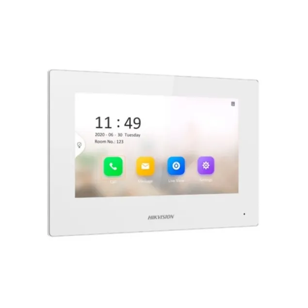 DS-KH6320-LE1/W Unutarnja interfonska jednica sa 7 inčnim TFT dodirnim zaslonom, bijeli