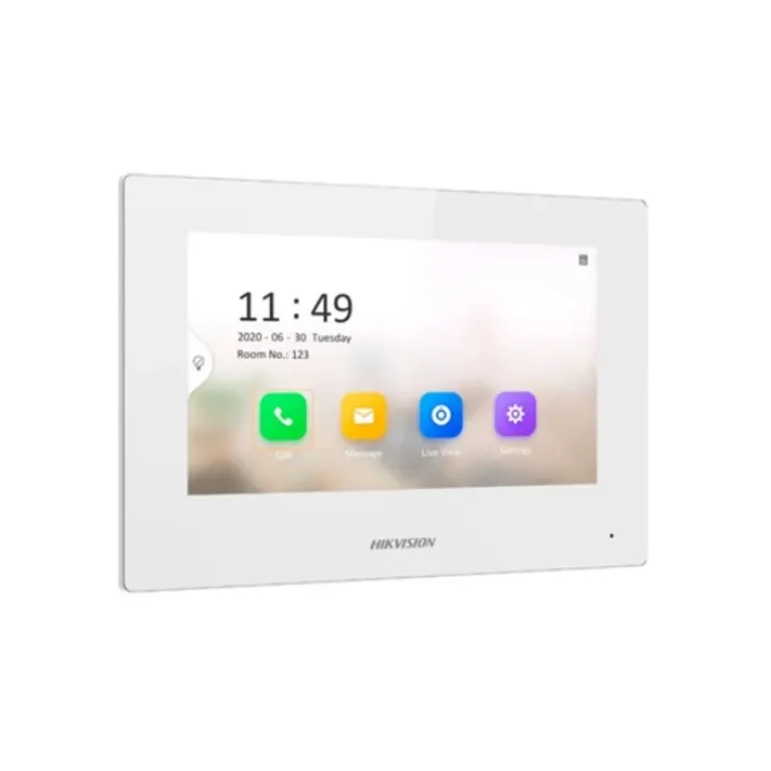 DS-KH6320-LE1/W Unutarnja interfonska jednica sa 7 inčnim TFT dodirnim zaslonom, bijeli