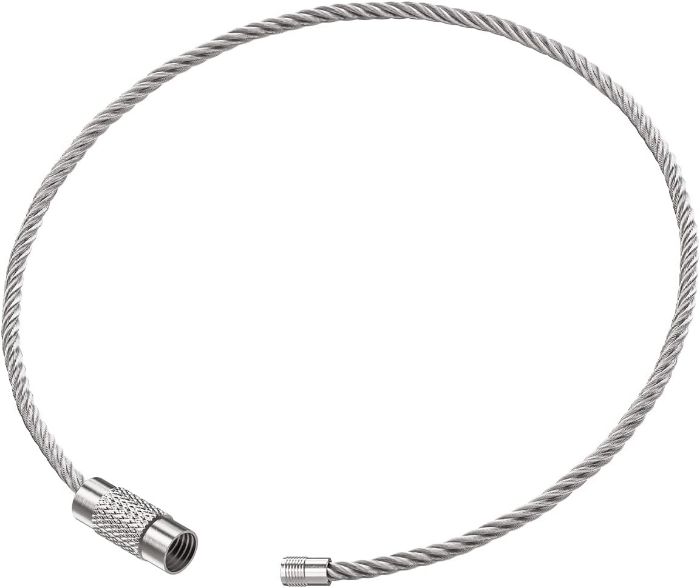 key ring wire for crimping