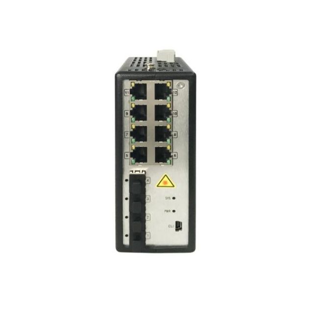 DS-3T3512P Industrijski 8-portni PoE switch.