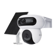 Smart Home dvostruka  kamera na baterije s cjelodnevnim snimanjem putem Wi-Fi veze + solarni panel 8W.