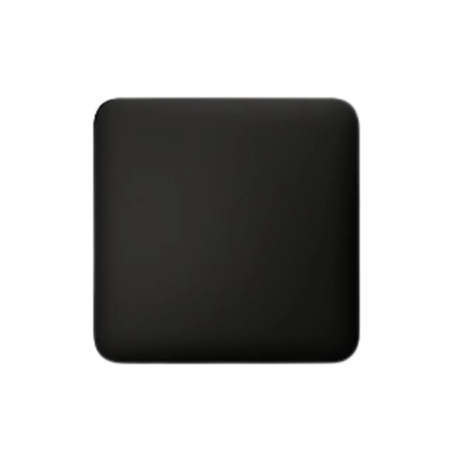 Pokrovna maska crne boje