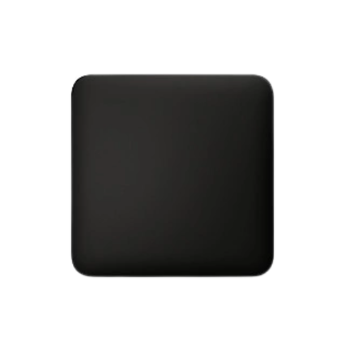 Pokrovna maska crne boje