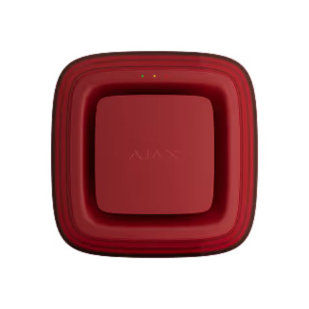 Bežični požarni alarm s vizualnim signalom, crvene boje