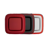 Bežični požarni alarm s vizualnim signalom, crvene boje