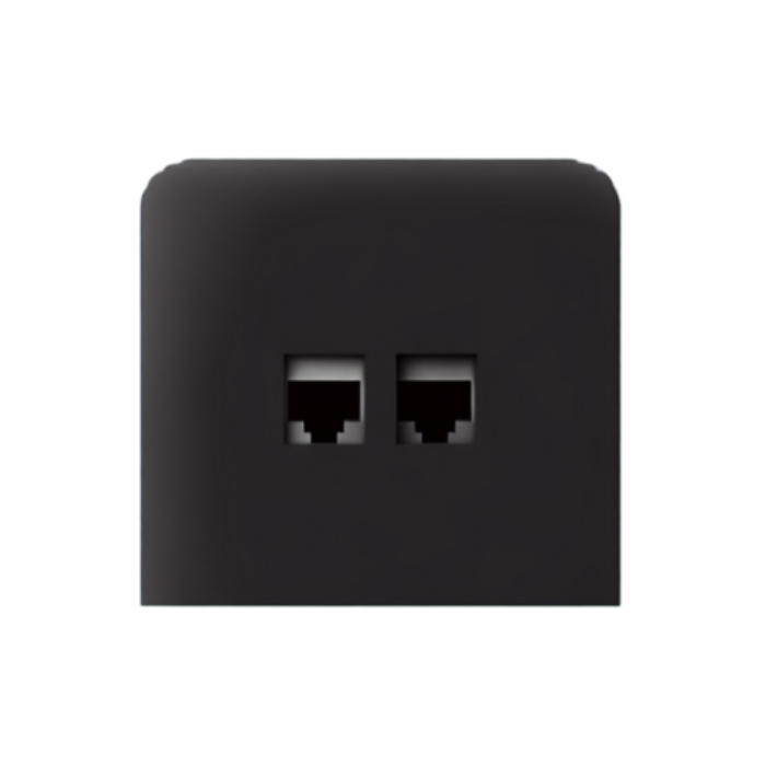 Crna ploča za ugradnju u bočni položaj za LAN module