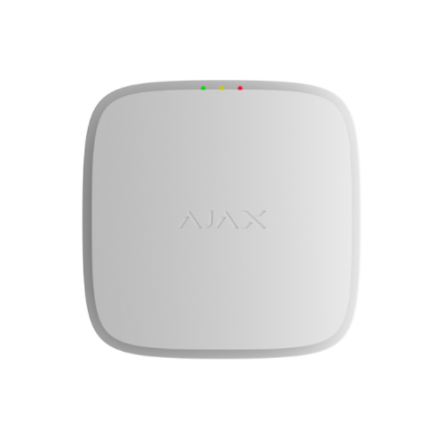 Bežični adresabilni točkasti detektor dima s ugrađenim požarnim zvučnim alarmom, bijele boje