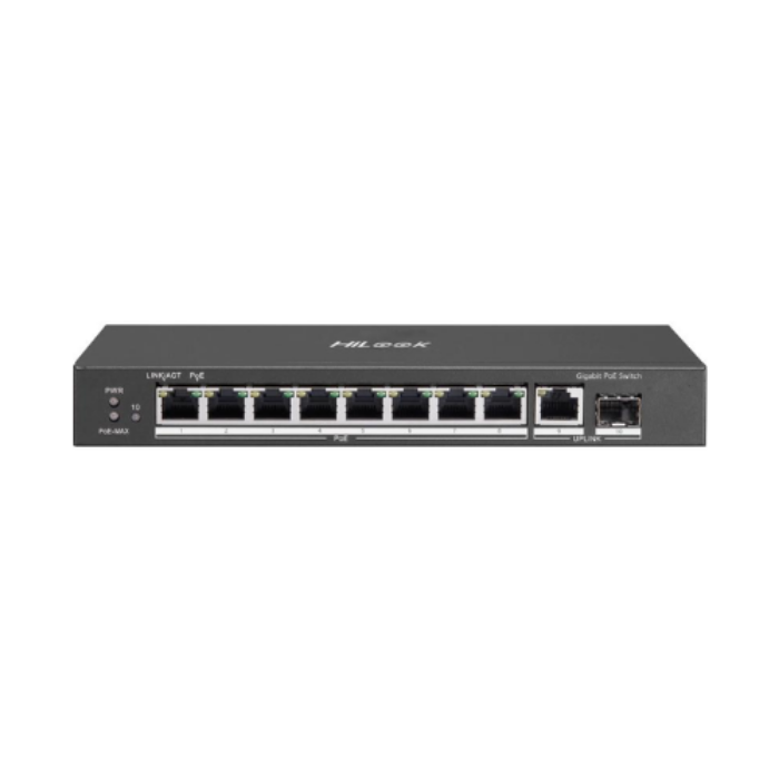 Neupravljivi  8-portni gigabitni PoE switch