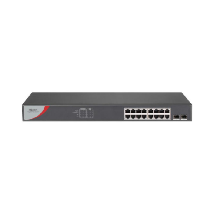 Neupravljivi 16-portni gigabitni PoE switch